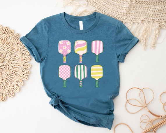 Pickleball Shirt, Trendy Pickleball Shirt, Gift for Pickleballer, Preppy Sport Shirt, Pickleballer Tee, Pickleball Gift,Pickleball Lover Tee