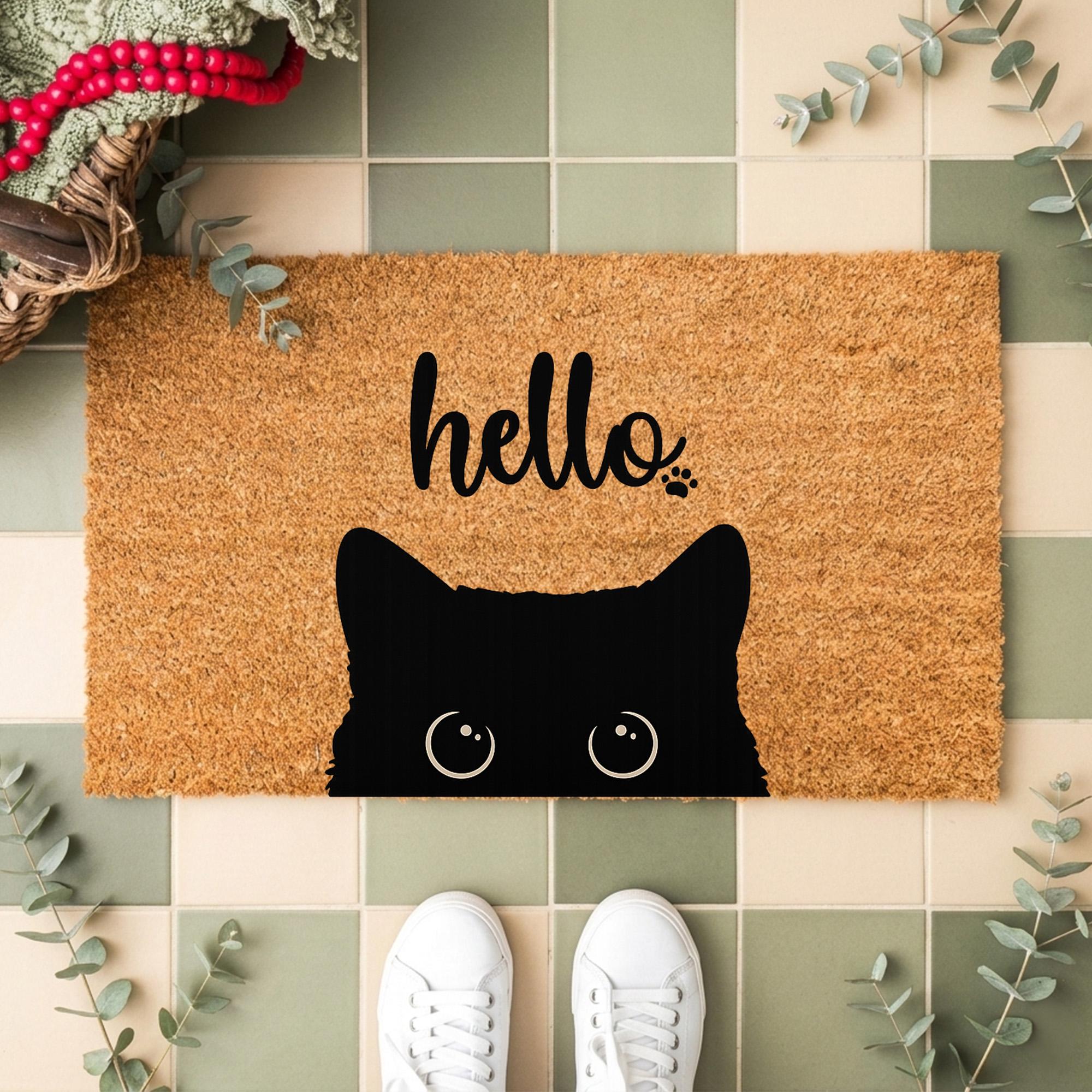Cat Doormat - Etsy