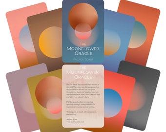 Moonflower Oracle Deck by Andrea Scher