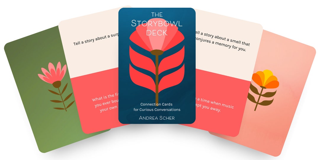 The Storybowl Deck: Connection Cards for Curious Conversations - Etsy