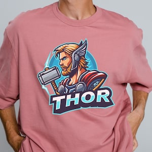 Thor Superhero Designs - Premium Casual Style Design , Trendy T-shirt Design , Urban Design, Superhero, Kids, Urban Wear.