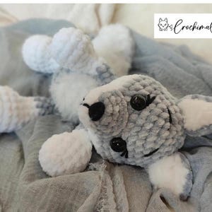 wolf crochet pattern; amigurumi pattern; crochet animal; digital pdf download; crochet toy; crochet pattern english; wolf pattern german