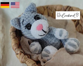 cat crochet pattern; amigurumi kitty; crochet cat easy; little cat pattern; amigurumi cat; easy crochet pattern; crochet cat easy