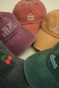 Personalized cap with custom text | Embroidered vintage cap | Unisex baseball cap | Gift for men and women | Festival cap | Merchandise cap product logo