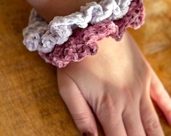 Scrunchie au crochet