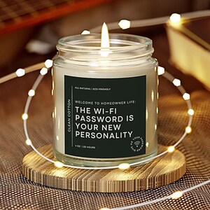 Funny Moving Gift, Homeowner Gift, Gift For Friend, Closing Gifts, New Home Gift, Funny Gift, Moving Gift, Housewarming Candle, New House