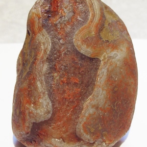 Large (13 oz) Lake Superior agate, nicely banded quartzball