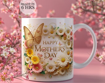 Breathtaking Gift for Mother's Day Wraps, 3D Mug, 11oz 3D Mug, 15oz Love Mom Wrap, Gift for Mom, Personalized Gift for Mom, Digital Download