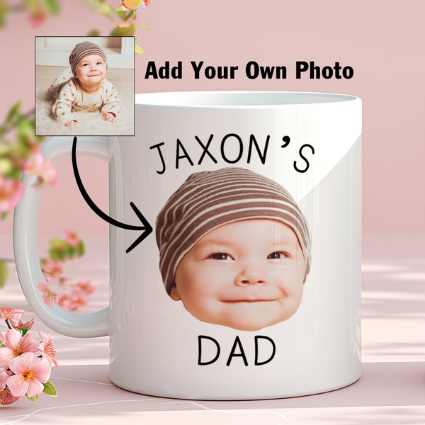 Personalized Baby Face Mug, Fathers&mothers Day Custom Gift, Customized Baby Face Mug, Funny Grandpa Gift, Personalized Face Coffee Cup Gift