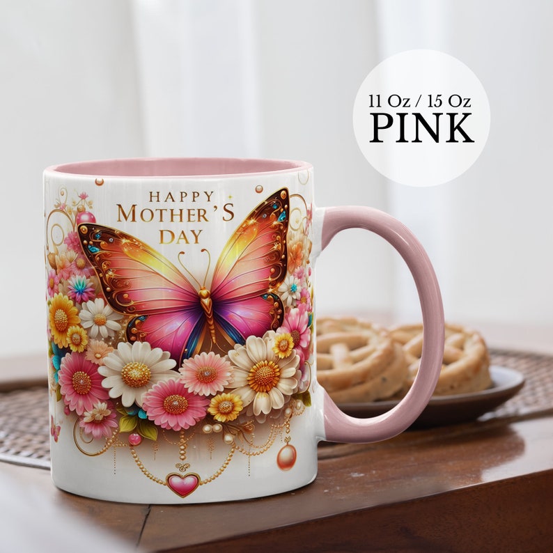 Captivating Gift for Mother's Day Wraps, 3D Mugs, 11oz 3D Mug, 15oz Love Mom Wrap, Gift for Mom, Personalized Gift for Mom, Digital Download zdjęcie 4