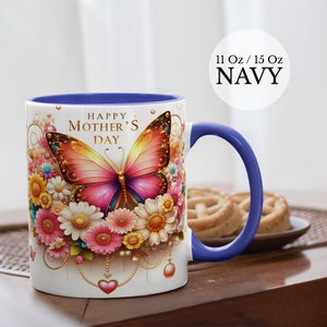 Captivating Gift for Mother's Day Wraps, 3D Mugs, 11oz 3D Mug, 15oz Love Mom Wrap, Gift for Mom, Personalized Gift for Mom, Digital Download zdjęcie 6