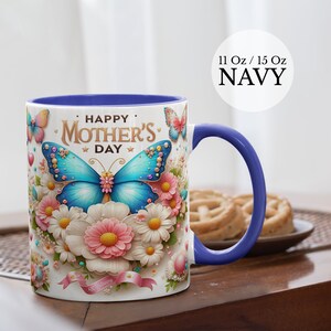 Appealing Gift for Mother's Day Wraps, 3D Mugs, 11oz 3D Mug, 15oz Love Mom Wrap, Gift for Mom, Personalized Gift for Mom, Digital Download, zdjęcie 8
