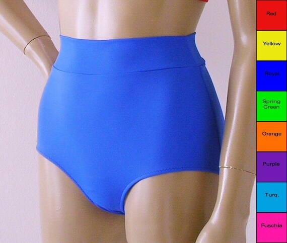 purple high waisted bikini