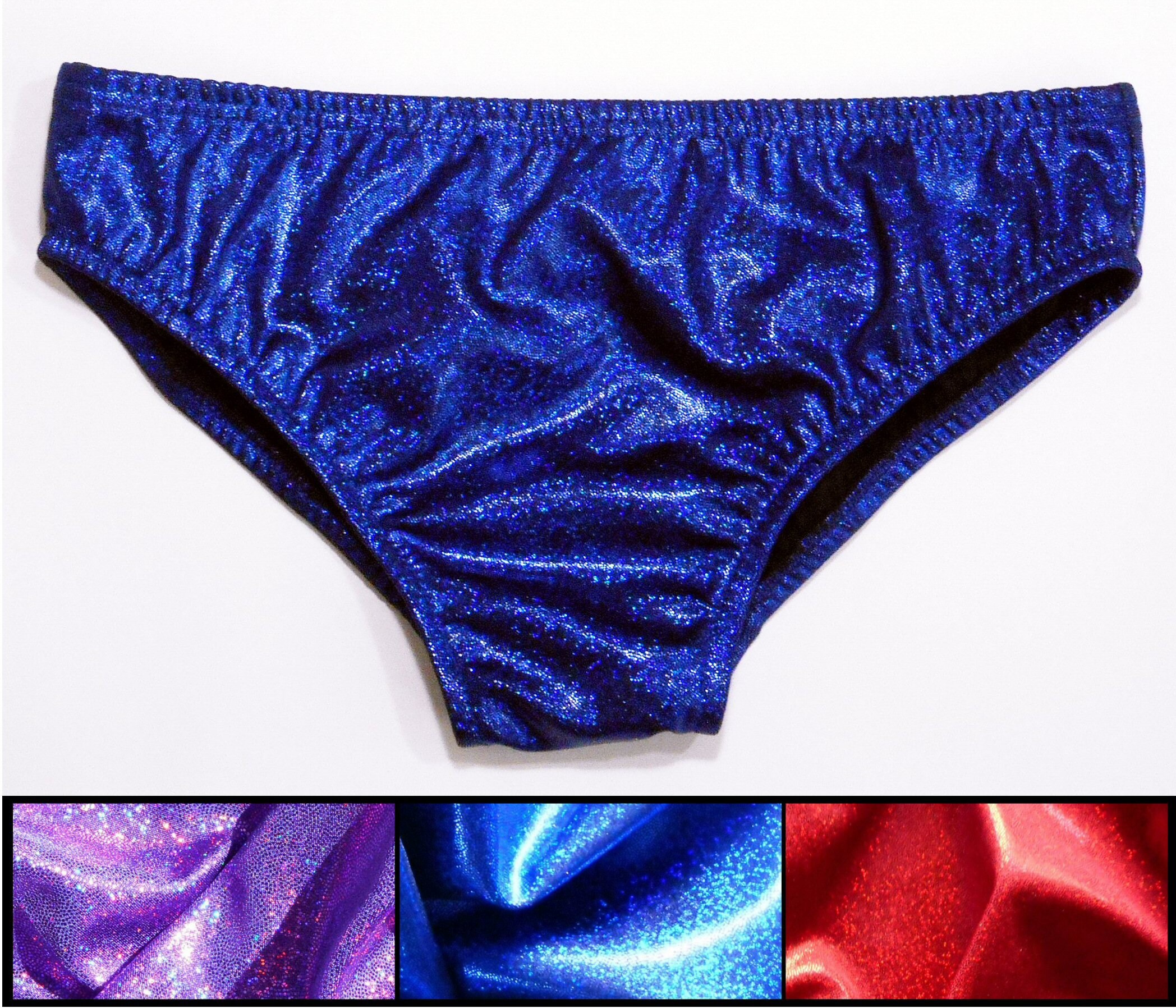 Slip sales paillettes homme