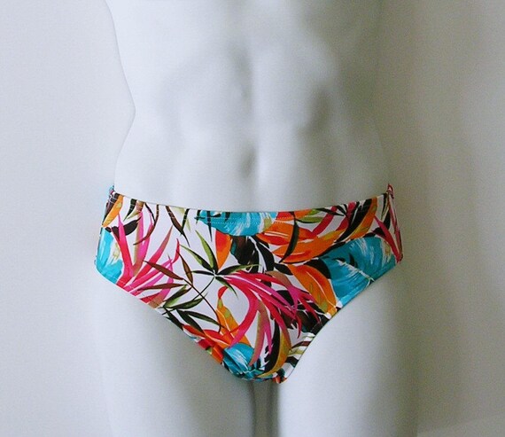 Mens floral shop bathing suit