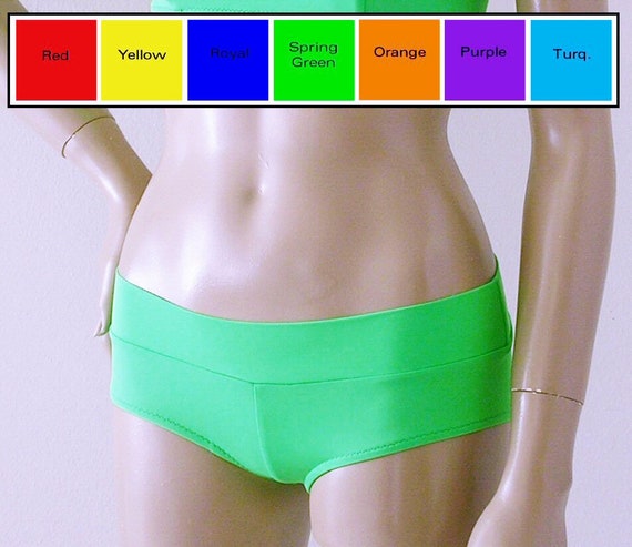 low rise boy shorts swimwear