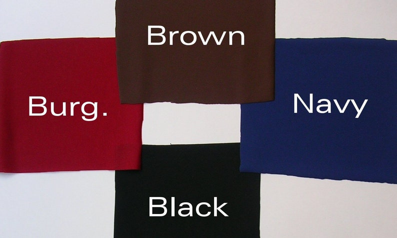and Burgundy in S-M-L-XL Brown High Waisted Swimsuit Bikini Bottom and Retro Bandeau Top in Black Navy Blue