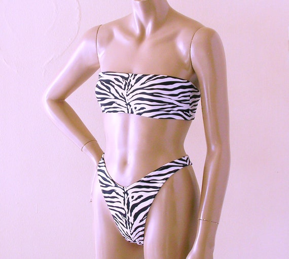 strapless thong swimsuit