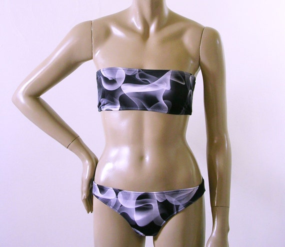 black full coverage bikini top