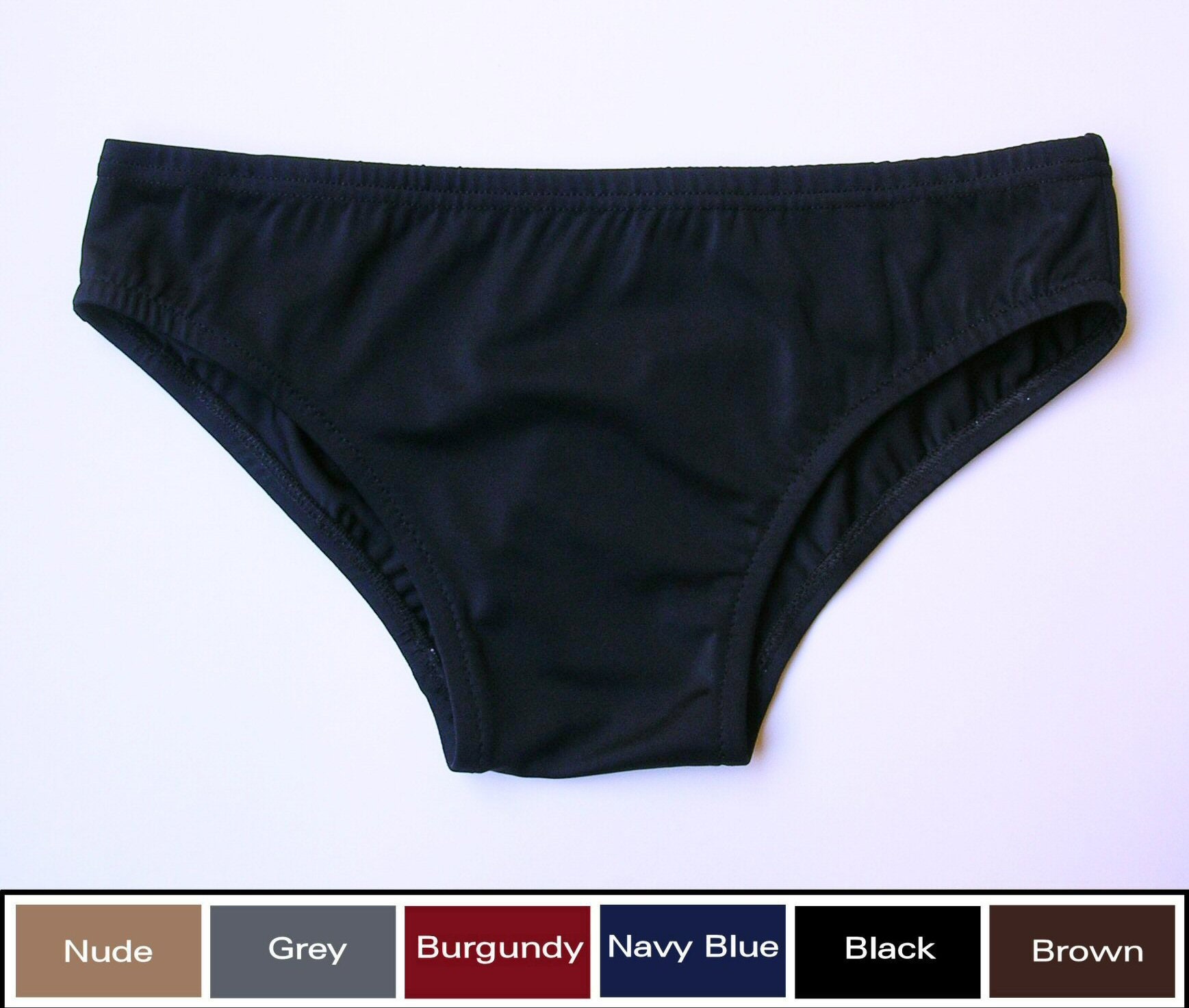 Mens Custom Colors Swimwear & Underwear Nylon Spandex Bikini Brief Handmade USA Trend frontier