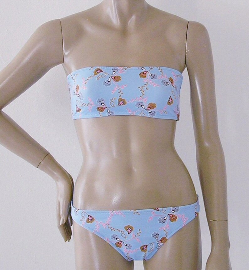 pale blue bikini