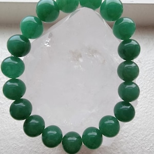 Green Aventurine Crystal Bracelet | 10mm