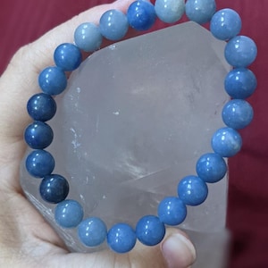 Blau Aventurin Kristall Armband | 8mm