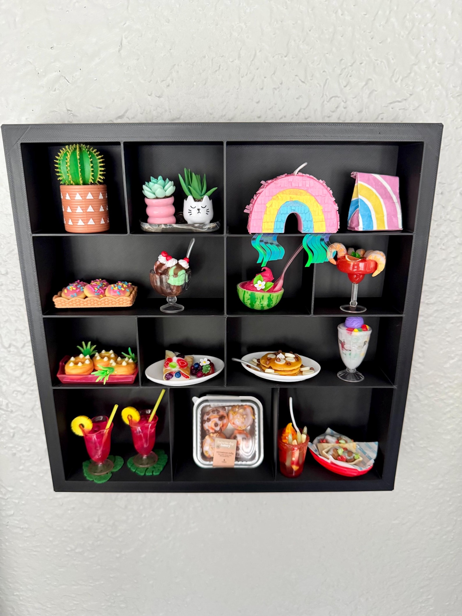 Wall Mounted Miniature Display Shelf | Compatible With Miniverse and ...