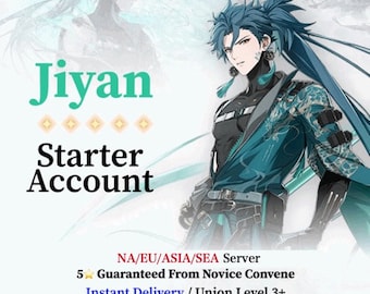 Wuthering Waves Jiyan Starter Reroll Account - UL 3-5 [Any Server]