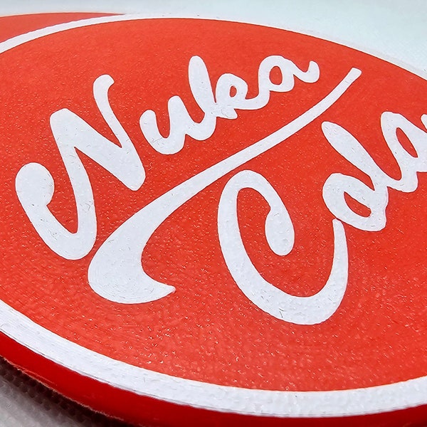 Pack of 4 Nuka Cola Coasters - Heat Resistant & Durable, Retro Gaming Decor