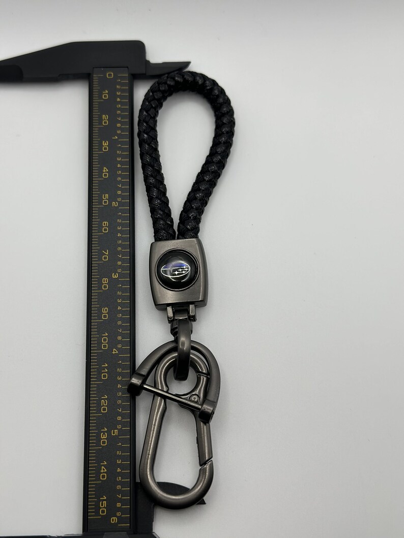 Subaru High Quality Leather Rope Keychain Perfect Gift for Subaru ...