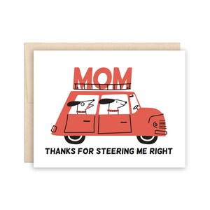 Lustig Danke Mama Karte Muttertag Hundekarte Alles Gute zum Muttertag Lustige Karte für Mama Alles Gute zum Geburtstag Karte für Mama Karte für Mutter Danke Mama