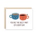 Cute Coffee Lover Card, Cute Anniversary Card, Dating Relationship Card, Caffeine Addict, Valentine Card, Coffee Love Card 