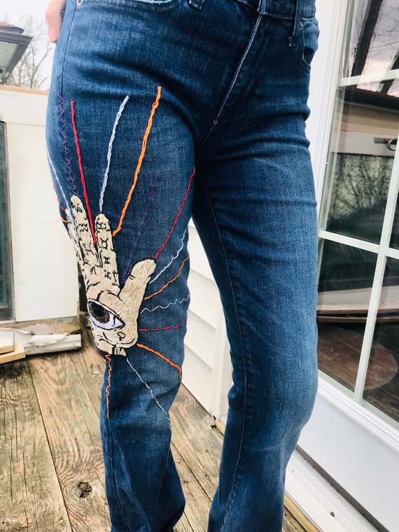 Size 4 shop jeans uk