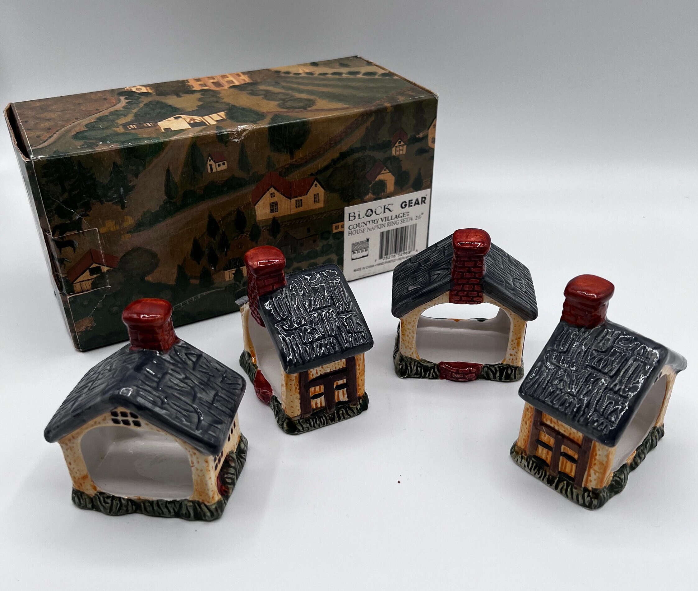 Village House Napkin Set Village House Napkin Set