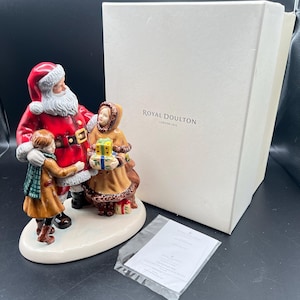 Royal Doulton (London) &quot;CHRISTMAS JOY&quot; HN5548 (2012 Annual Father Christmas) Figurine w/Original Box & COA - New in Box!