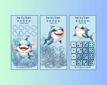 Baby Shark A6 Savings Challenge Set of 3, Digital Download