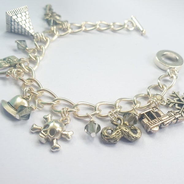 Possibly the Greatest Detective Charm Bracelet inspired by Poirot