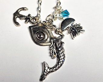 necklace inspired by Salvatore Moreau from Resident Evil.