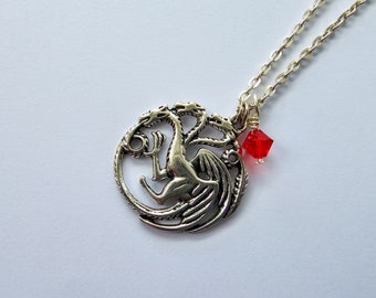 Dragon Queen Necklace inspired by Game of Thrones