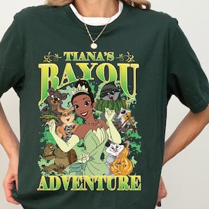 Princess Tiana&#39;s Bayou Adventure Shirt, Disney Princess Shirt, Tiana And The Frog Trip Tee, Princess Animal Kingdom Tee, Disneyland Vacation