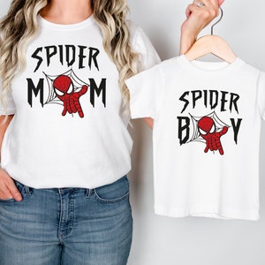 Spinnen Familie Shirt, Spinnen Mama Shirt, Spinnen Papa Shirt, Spinnen Junge Shirt, Spinnen Mädchen Shirt, Spider Man Shirt, Disney Kinder Shirt