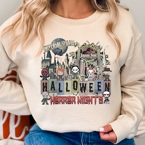 Halloween Universal Studios Shirt, Disney Horror Nights Shirt, Disneyland Halloween Trip Shirt, Jurassic Park Universal Studios Ghost Shirt