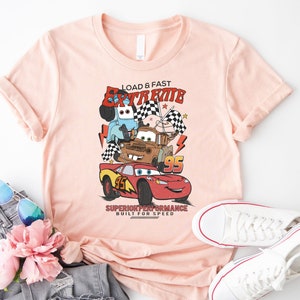 Disney Cars Shirt, Lightening McQueen Shirt, Tow Mater Shirt, Load And Fast Extreme, Cars Pixar Shirt, Cars Group Shirt, Disney Cars Kid Tee