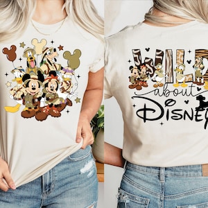 Disney Wild Shirt, Mickey Friends Safari Shirt, Disneyland Vacation Shirt, Animal Kingdom Shirt, Disney Trip Adventure Shirt, Hakuna Matata