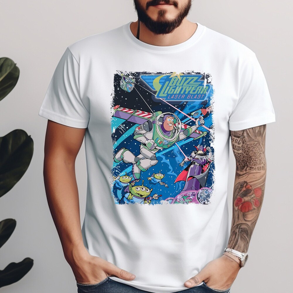 Disney Buzz Lightyear And Zurg Shirt, Pixar Toy Story Shirt, Disney Toy Story Shirt, Disneyland Vacation Shirt, Buzz Lightyear Shirt