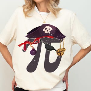 Pi Piratdagströja, Matte Nörd Pirattröja, Matematiklärare Tröja, Nördig Pirat Matematiklärare Gåva