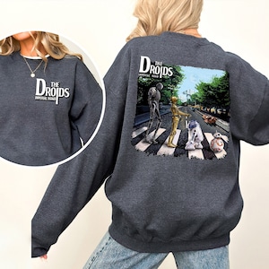 Disney Star Wars Droids Shirt, Abbey Road T-shirt, R2-D2 and C3-PO Tee, Disney Vacation Hoodie, Star Wars Lover Tee