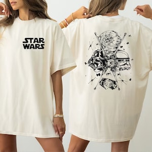 Disney Star Wars T-Shirt, Darth Vader Tee, Galaxy's Edge Shirt, Disneyland Family Vacation Tee, Death Star Tee, Star Wars Stormtrooper Shirt