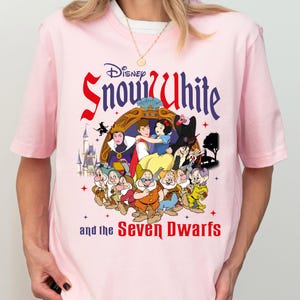 Snow White And The Seven Dwarfs Shirt, Disney Snow White Shirt, Princess Snow White Movie Shirt, Disneyland Prince & Princess Girls Trip